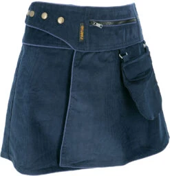 Wickelrock, Cord Minirock - Dunkelblau -Modebekleidungsgeschäft 52953 12356 0625roseboutique 2023 9