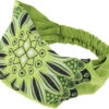 Haarband, Kopfband, Bandana Farbenfrohem Mandala, Kopfbedeckung - Lemongrün -Modebekleidungsgeschäft 53010 12356 0606genisis 2023 6