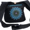 Kleiner Schulterbeutel Mit Mandala, Nepalbeutel - Schwarz/türkis - 25x28x9 Cm 1 Kleiner Schulterbeutel Mit Mandala, Nepalbeutel - Schwarz/türkis - 25x28x9 Cm -Modebekleidungsgeschäft 53029 12356 0606tilo taschen 111