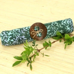 Bali Batik Sarongkleid, Wickelrock, Sarong, Strand Tuch Mit Sarongschnalle - Design 5/grün - 160x100 Cm