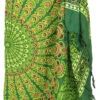 Bali Sarong, Wandtuch, Wickelrock, Mandala Pareo - Grün - 160x115 Cm 2 Bali Sarong, Wandtuch, Wickelrock, Mandala Pareo - Grün - 160x115 Cm -Modebekleidungsgeschäft 53054 sarongs 2023 125