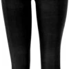 Farbige Damen Leggings, Stretch Sporthose Für Frauen, Yogahose Mit Breitem Bund - Schwarz 2 Farbige Damen Leggings, Stretch Sporthose Für Frauen, Yogahose Mit Breitem Bund - Schwarz -Modebekleidungsgeschäft 53148 123patrpron 2023 9