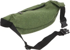 Große Bestickte Stoff Gürteltasche, Crossbody Bag, Hüfttasche, Schultertasche - Grün - 15x35 Cm -Modebekleidungsgeschäft 53184 123taschen nepal 2023 45