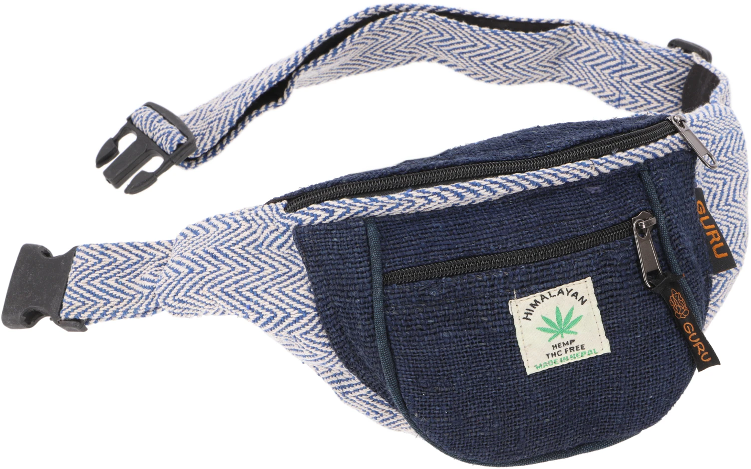 Praktische Gürteltasche, Ethno Bauchtasche, Sidebag - Blau - 15x20 Cm 4 Praktische Gürteltasche, Ethno Bauchtasche, Sidebag - Blau - 15x20 Cm – Bild 2