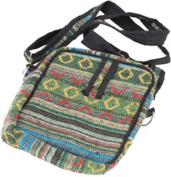 Natürliche Schultertasche, Boho Ethnotasche, Kameratasche - 9 - 20x16x4 Cm -Modebekleidungsgeschäft 53202 123taschen nepal 2023 93