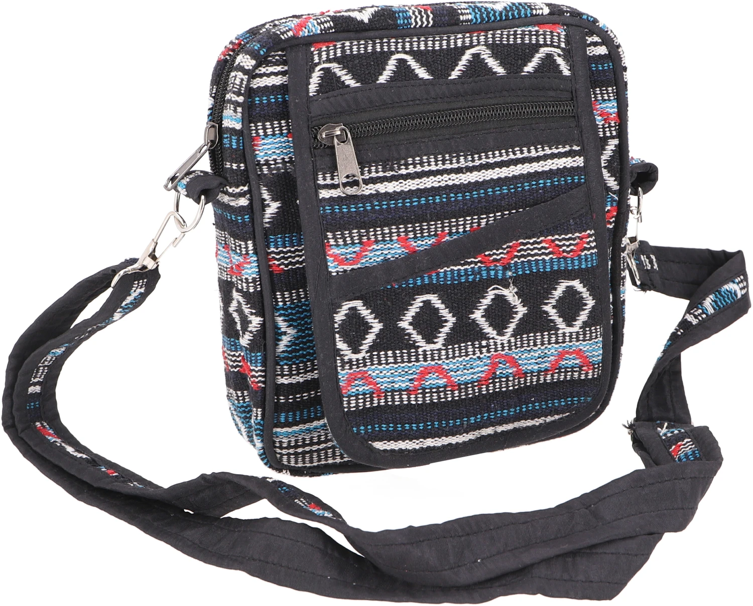 Natürliche Schultertasche, Boho Ethnotasche, Kameratasche - 11 - 20x16x4 Cm 4 Natürliche Schultertasche, Boho Ethnotasche, Kameratasche - 11 - 20x16x4 Cm – Bild 2