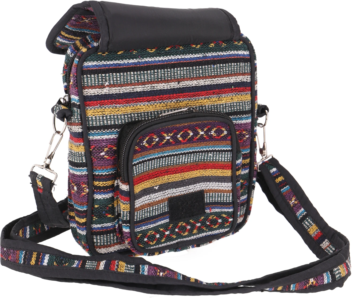 Natürliche Schultertasche, Boho Ethnotasche, Kameratasche - 11 - 20x16x4 Cm 4 Natürliche Schultertasche, Boho Ethnotasche, Kameratasche - 11 - 20x16x4 Cm – Bild 2