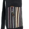Boho Yogamatten-Tasche, Yogatasche Aus Nepal - Schwarz - 70x24x14 Cm Ø14 Cm -Modebekleidungsgeschäft 53212 123taschen nepal 2023 102