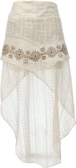 Psytrance Goa Pixi Lagenrock, Wickelrock Mit Spitze - Naturweiß 8 Psytrance Goa Pixi Lagenrock, Wickelrock Mit Spitze - Naturweiß -Modebekleidungsgeschäft 53430 12356dev guru 2023 73