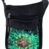 Festivalgürteltasche, Sidebag, Crossbag Mit Psychodelischem Druck- Flower Of Life - 24x17x4 Cm -Modebekleidungsgeschäft 53552 12356 0606tilo taschen 71