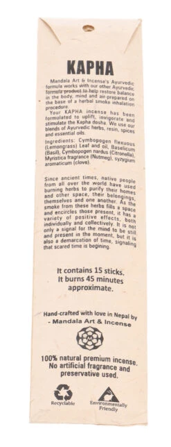 Ayurvedisches Räucherstäbchen, Lemongras Räucherstäbchen - Kapha -Modebekleidungsgeschäft 53553 11 2133 1359tilo taschen 148