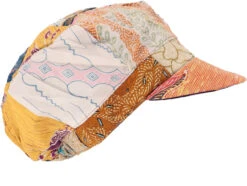 Patchwork Boho Kappe, Ballon Mütze - Kurkuma -Modebekleidungsgeschäft 53561 12356 0606genisis 2023 52