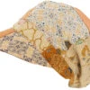 Patchwork Boho Kappe, Ballon Mütze - Kurkuma -Modebekleidungsgeschäft 53561 12356 0606genisis 2023 53