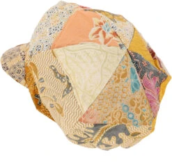 Patchwork Boho Kappe, Ballon Mütze - Kurkuma -Modebekleidungsgeschäft 53561 12356 0606genisis 2023 54