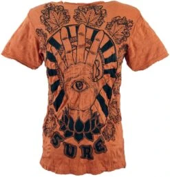 Sure T-Shirt Magic Eye - Rostorange -Modebekleidungsgeschäft 6 18dsc02959