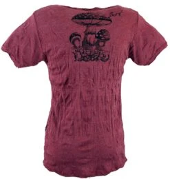 Sure T-Shirt Fliegenpilz - Bordeaux -Modebekleidungsgeschäft 6 18dsc02972