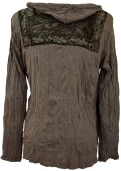 Sure Langarmshirt, Kapuzenshirt Mantra Buddha - Taupe 6 Sure Langarmshirt, Kapuzenshirt Mantra Buddha - Taupe -Modebekleidungsgeschäft 6 18dsc04419