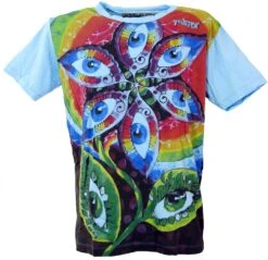 Mirror T-Shirt - Drittes Auge / Hellblau