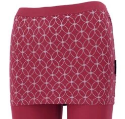 Yoga-Hose, Leggings Mit Minirock Aus Bio-Baumwolle Flower Of Life - Beere -Modebekleidungsgeschäft 78a57b78a132b285350a0998382596d7