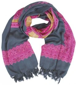 Bali Sarong, Wandbehang, Wickelrock, Sarongkleid - Grau - 160x110 Cm -Modebekleidungsgeschäft 9 17 dsc03562