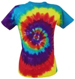 Batik T-Shirt Für Damen, Tie Dye Goa Shirt Regenbogen - Blau/rot 6 Batik T-Shirt Für Damen, Tie Dye Goa Shirt Regenbogen - Blau/rot -Modebekleidungsgeschäft 9 17 dsc04973