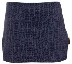 Minirock Aus Bio-Baumwolle, Hüftschmeichler, Organic Yoga Rock - Taubengrau