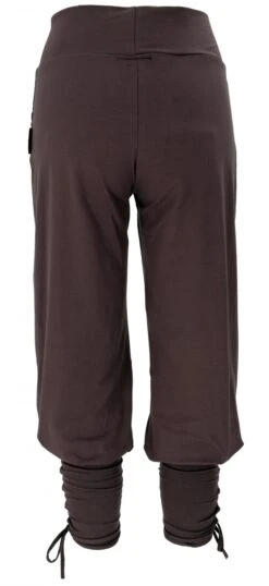 Yoga-Hose Aus Bio-Baumwolle, Leggings, Psytrance Hose Aus Bio-Baumwolle - Coffee -Modebekleidungsgeschäft F 28 01dev fasion leggins neues foto 11