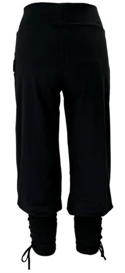 Yoga-Hose Aus Bio-Baumwolle, Leggings, Psytrance Hose Aus Bio-Baumwolle - Schwarz -Modebekleidungsgeschäft F 28 01dev fasion leggins neues foto 12