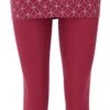 Yoga-Hose, Leggings Mit Minirock Aus Bio-Baumwolle Flower Of Life - Beere -Modebekleidungsgeschäft F 28 01dev fasion leggins neues foto 22