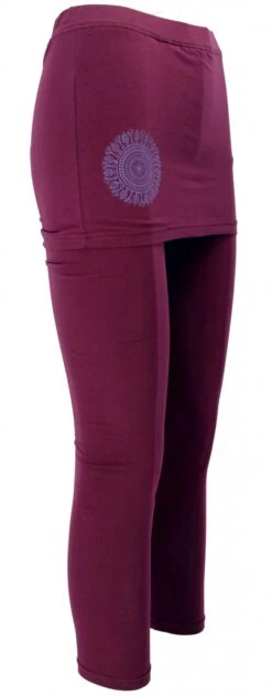Yoga-Hose, Leggings Mit Minirock Bio BW Yogi - Bordeaux 10 Yoga-Hose, Leggings Mit Minirock Bio BW Yogi - Bordeaux -Modebekleidungsgeschäft F 28 01dev fasion leggins neues foto 35