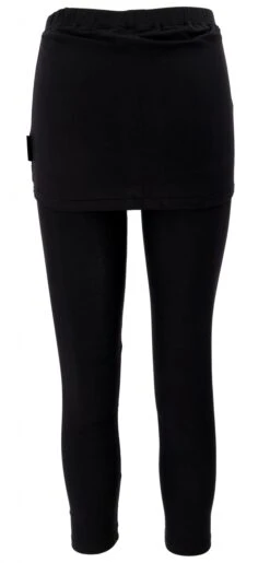 Yoga-Hose, Leggings Mit Minirock Bio BW Yogi - Schwarz -Modebekleidungsgeschäft F 28 01dev fasion leggins neues foto 42
