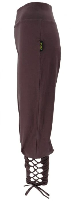 Yoga-Hose Aus Bio-Baumwolle, Leggings, Psytrance Hose Aus Bio-Baumwolle - Coffee -Modebekleidungsgeschäft F 28 01dev fasion leggins neues foto 8