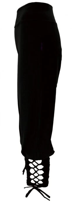 Yoga-Hose Aus Bio-Baumwolle, Leggings, Psytrance Hose Aus Bio-Baumwolle - Schwarz -Modebekleidungsgeschäft F 28 01dev fasion leggins neues foto 9