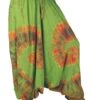 Batik Pluderhose, Aladinhose, Weite Sommerhose - Grün -Modebekleidungsgeschäft batik pluderhose aladinhose gruen 34594