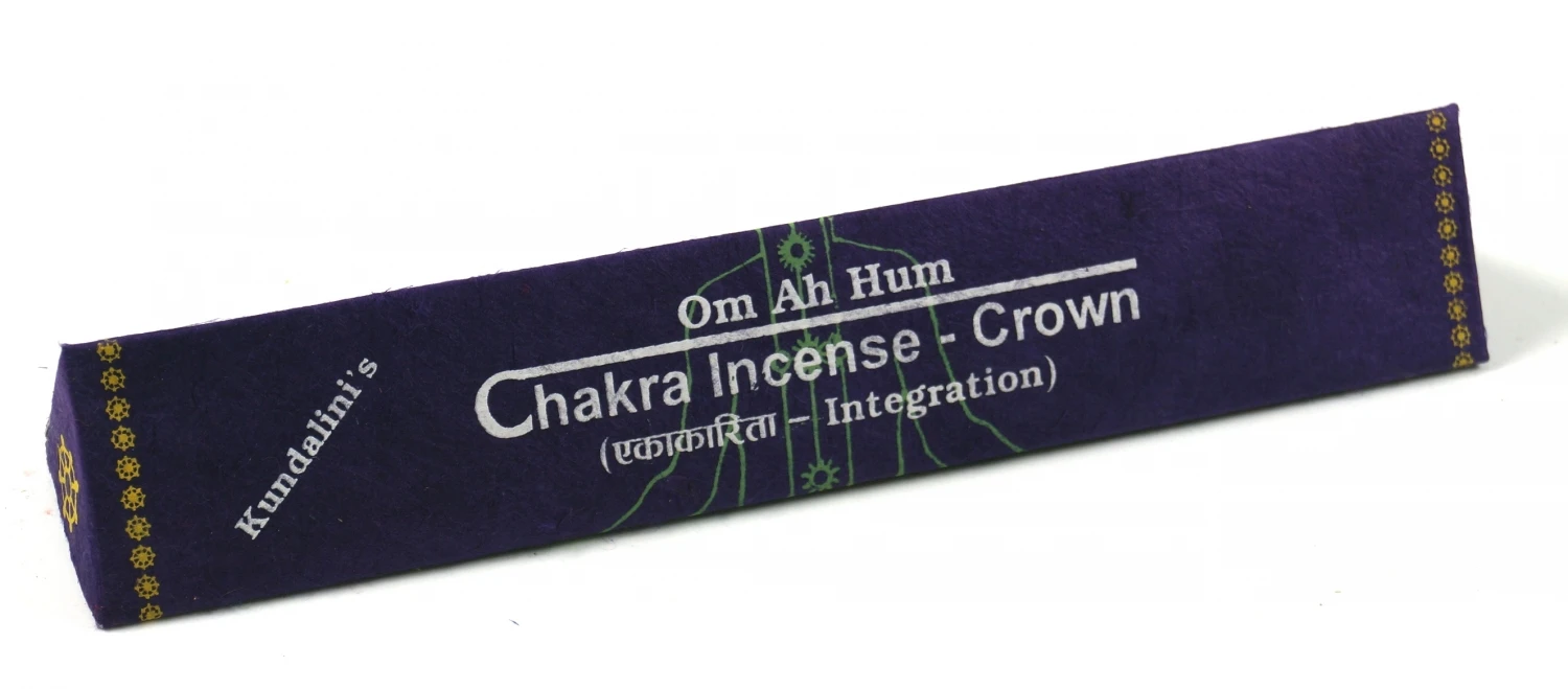 Chakra Incense, Räucherstäbchen - Crown 3 Chakra Incense, Räucherstäbchen - Crown