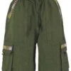 Ethno Yogashorts Im Goastyle - Olive 1 Ethno Yogashorts Im Goastyle - Olive -Modebekleidungsgeschäft ethno yogashorts im goastyle olive 35505