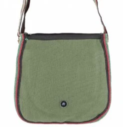 Ethno Schultertasche, Boho Tasche - Olivgrün - 26x26x7 Cm -Modebekleidungsgeschäft f 19 05 nepal taschen 12