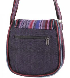 Ethno Schultertasche, Boho Tasche - Violett - 26x26x7 Cm -Modebekleidungsgeschäft f 19 05 nepal taschen 17