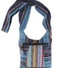 Kleine Ethno Schultertasche, Hippie Tasche, Goa Tasche - Blau - 17x20 Cm -Modebekleidungsgeschäft f 19 05 nepal taschen 21