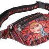 Praktische Gürteltasche, Ethno Bauchtasche Sidebag - La Luna Rot - 15x20 Cm -Modebekleidungsgeschäft f 19 05 nepal taschen 44