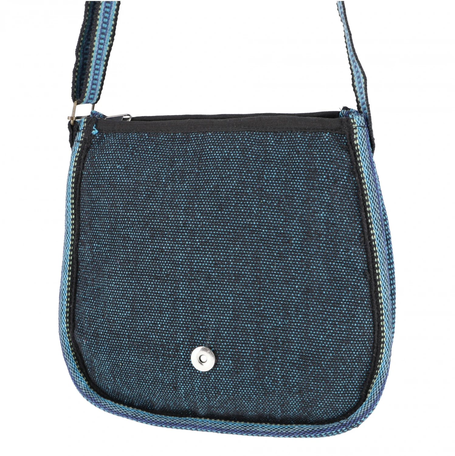 Ethno Schultertasche, Boho Tasche - Petrol - 26x26x7 Cm 6 Ethno Schultertasche, Boho Tasche - Petrol - 26x26x7 Cm – Bild 4