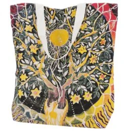 Mirror Shopper Tasche, Einkaufstasche, Strandtasche - Tree Of Life - 48x45x13 Cm