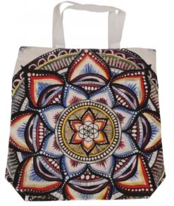 Mirror Shopper Tasche, Einkaufstasche, Strandtasche - Mandala - 48x45x13 Cm 7 Mirror Shopper Tasche, Einkaufstasche, Strandtasche - Mandala - 48x45x13 Cm -Modebekleidungsgeschäft f 19 06 mirror taschen 28