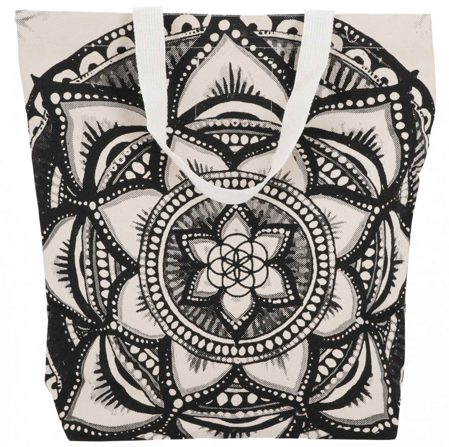 Mirror Shopper Tasche, Einkaufstasche, Strandtasche - Mandala - 48x45x13 Cm 4 Mirror Shopper Tasche, Einkaufstasche, Strandtasche - Mandala - 48x45x13 Cm – Bild 2