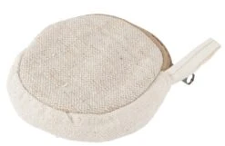Rundes Ethno Hanf Portemonnaie, Mäppchen - 12x12x2 Cm Ø12 Cm -Modebekleidungsgeschäft f 19 06 taschen kasim 2019 54