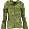 Goa Patchwork Jacke, Boho Kapuzenjacke - Olivgrün/lemon -Modebekleidungsgeschäft f 19 07 nepal jacken 88