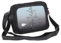 Kleine Retro Schultertasche Fototasche - Modell 12 - 20x23x6 Cm