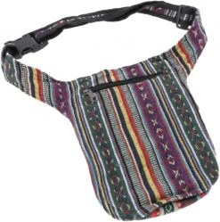 Hanf Ethno Sidebag, Nepal Gürteltasche - Modell 10 - 25x20x4 Cm -Modebekleidungsgeschäft f 20 01 nachlieferung nepal 32