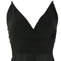 Langes Sommerkleid Hippie Chic - Schwarz -Modebekleidungsgeschäft fa3b1a6bd02ebcb38f4bbb20e8d59029