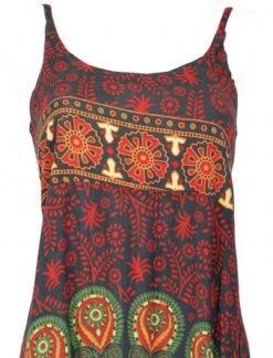 Sommerkleid, Boho Maxikleid Mit Schlitz - Bunt/Mandala 8 Sommerkleid, Boho Maxikleid Mit Schlitz - Bunt/Mandala -Modebekleidungsgeschäft fb1bbda46e832a5172000ab37d7420fd